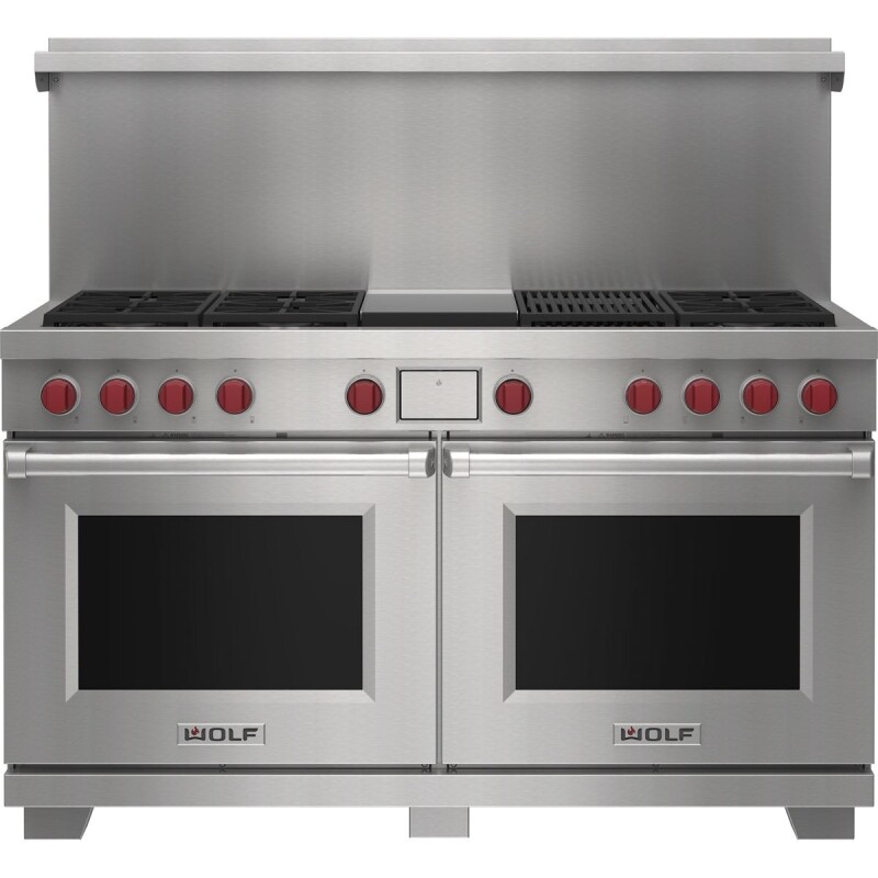 60" X 20" DUAL FUEL RANGE RISER WITH SHELF 9016127