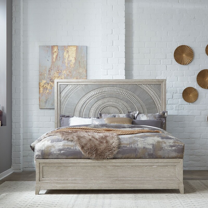 Belmar King California Panel Bed 902BRCPB