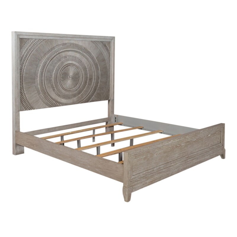 Belmar King Panel Bed, Dresser & Mirror, Night Stand 902BRKPBDMN