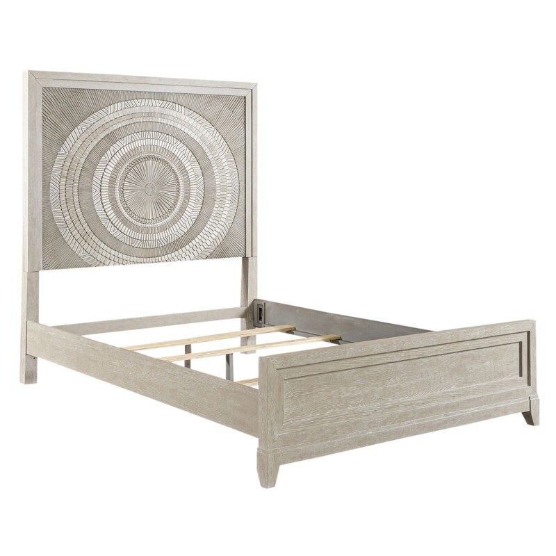 Belmar Queen Panel Bed, Dresser & Mirror 902BRQPBDM