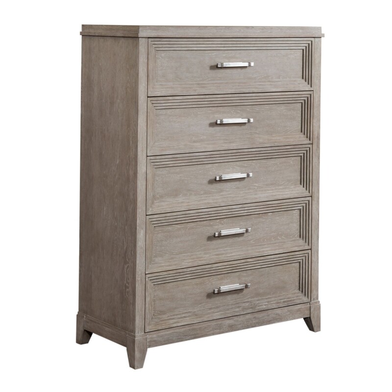 Belmar Queen Panel Bed, Dresser & Mirror, Chest, Night Stand 902BRQPBDMCN