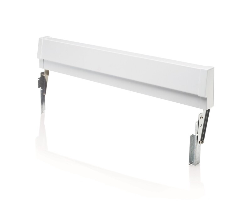 White Slide-In Range Adjustable Metal Backguard 9030469011