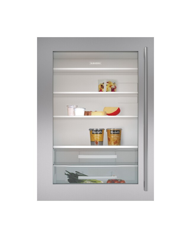 Built In 36ug Stainless Steel Flush Inset Door Panel With Tubular Handle 9038361