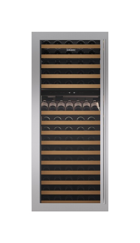 Flush Inset Stainless Steel Front Panel With Tubular Handle 9038448