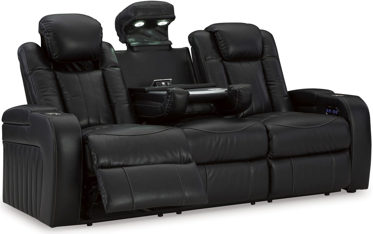 Caveman Den Power Reclining Sofa In Midnight 9070315