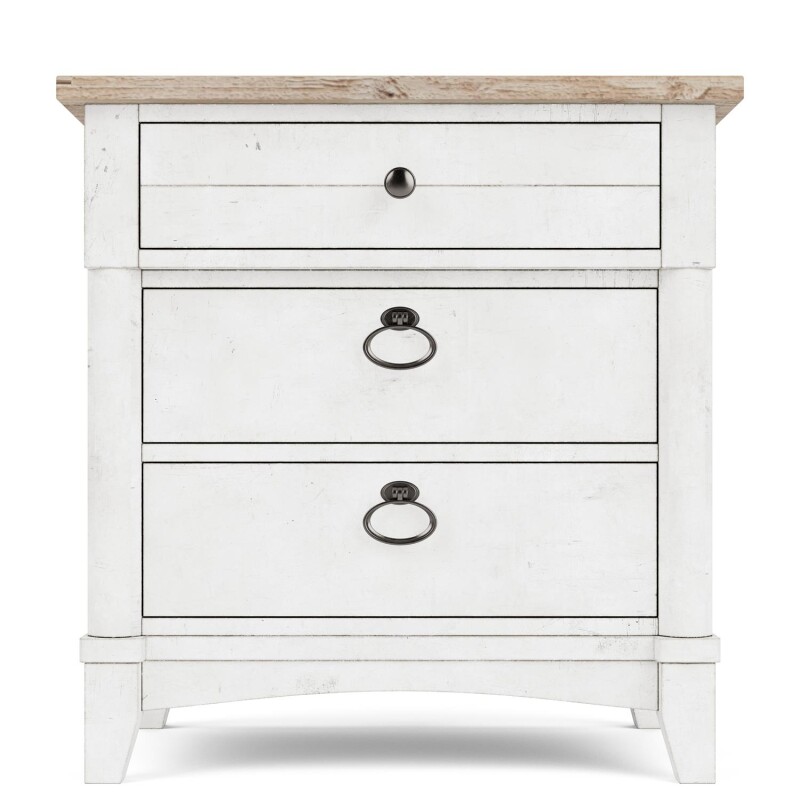 Maddox 3-Drawer Nightstand 91469