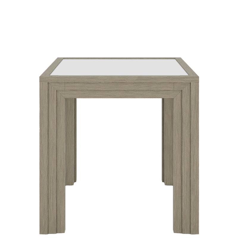 Wilde Glass Top End Table 91908