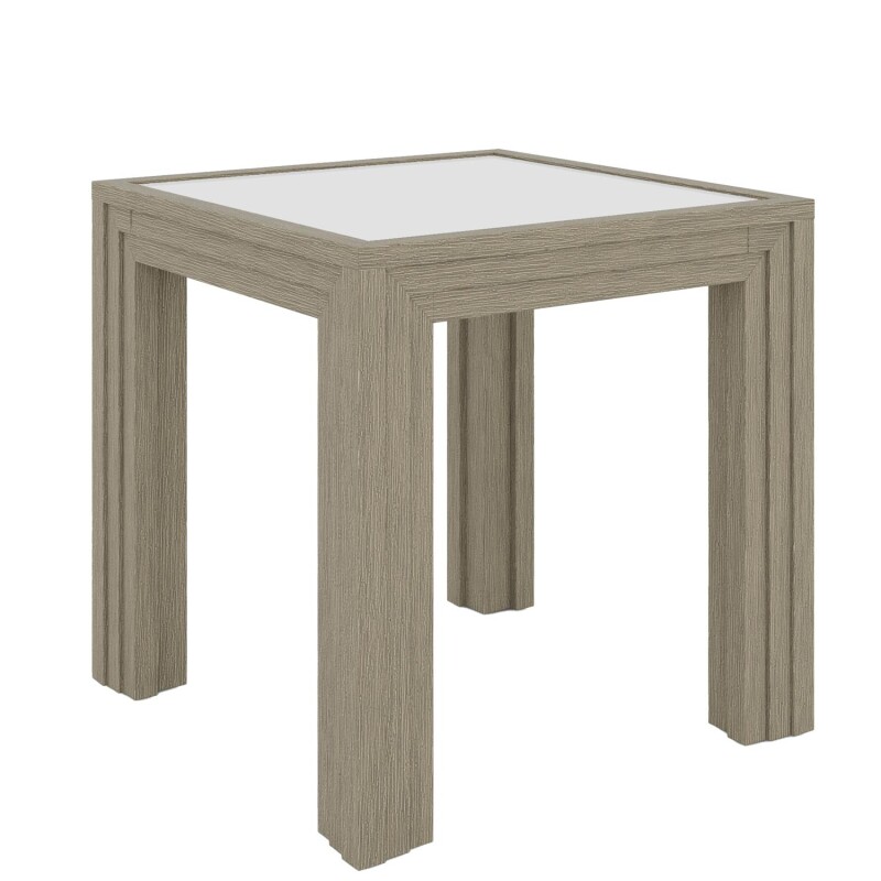 Wilde Glass Top End Table 91908