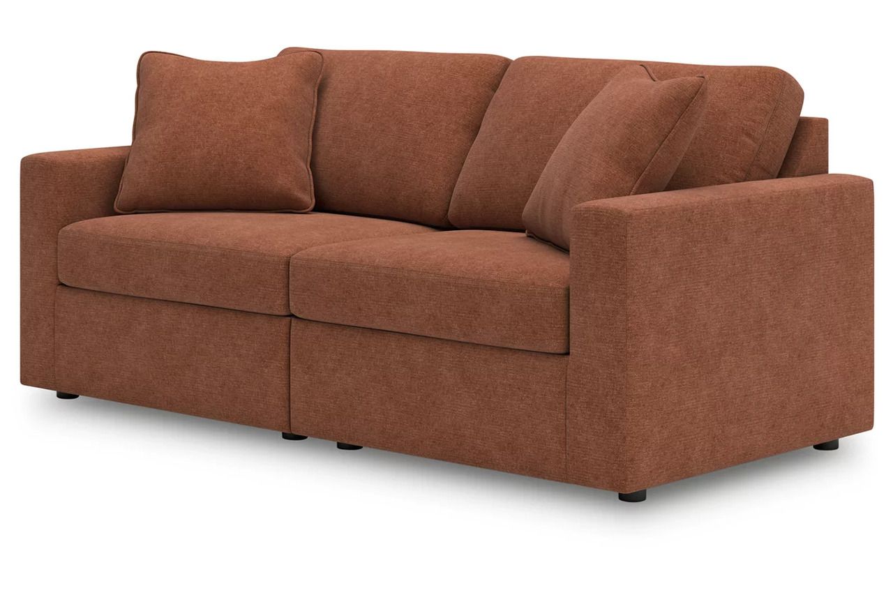 Modmax 2-Piece Sectional Loveseat In Spice 92102S1