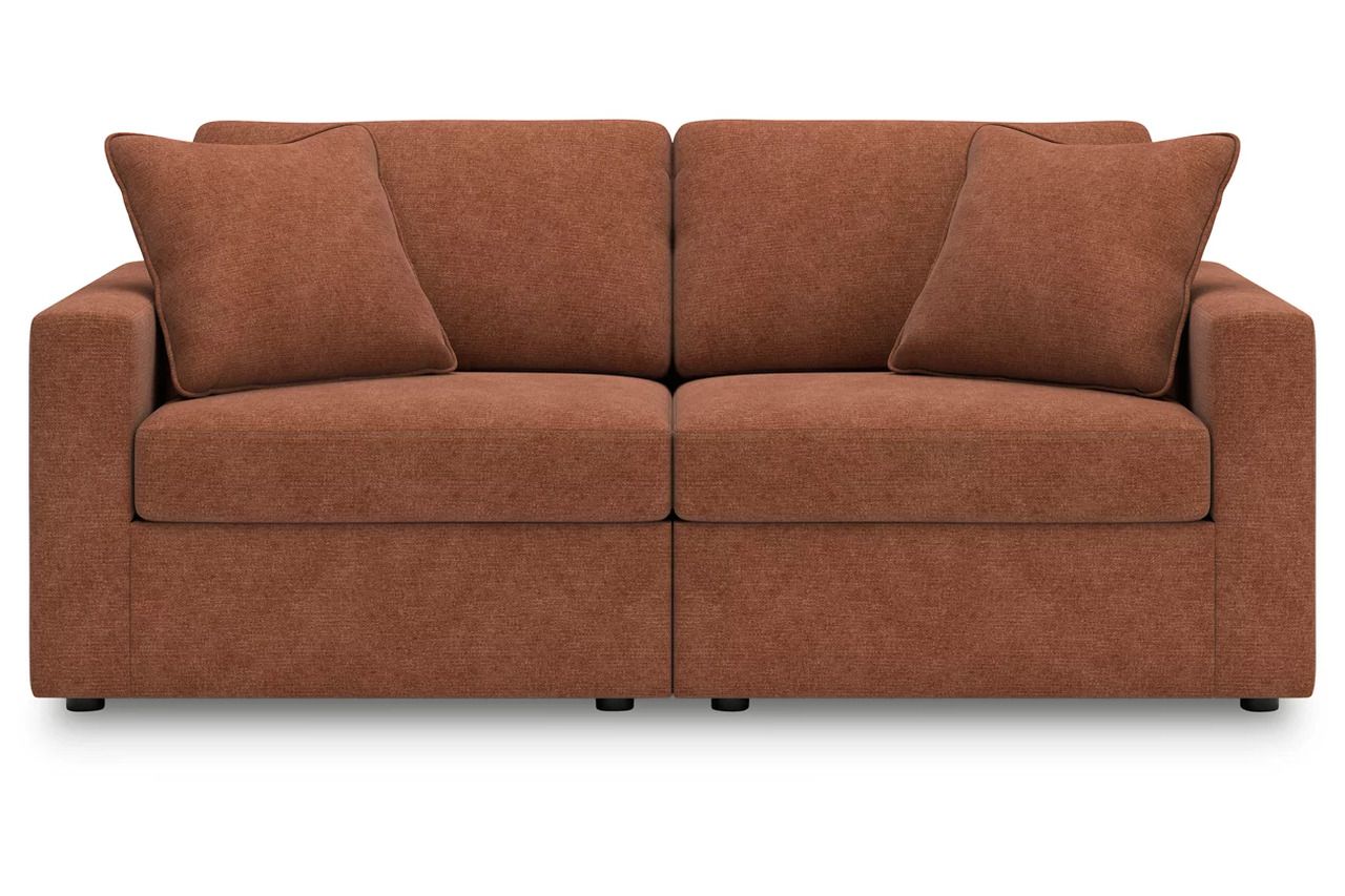 Modmax 2-Piece Sectional Loveseat In Spice 92102S1