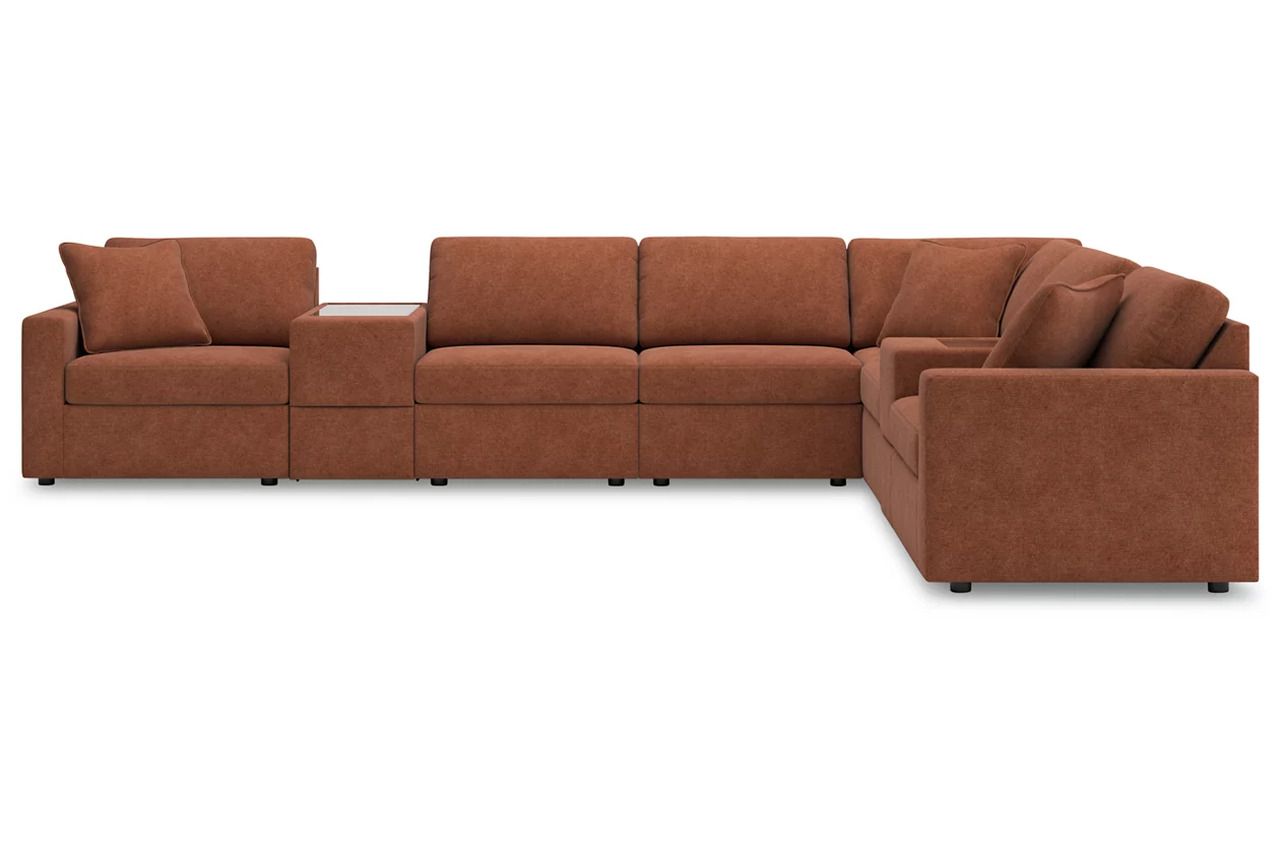 Modmax 8-Piece Sectional In Spice 92102S11