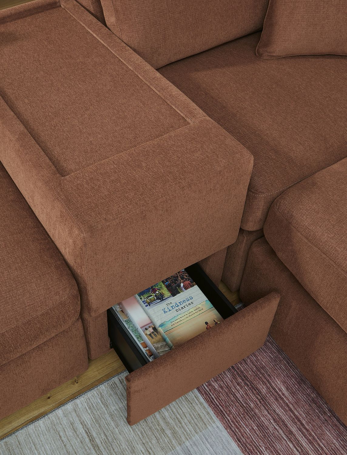 Modmax 8-Piece Sectional In Spice 92102S11