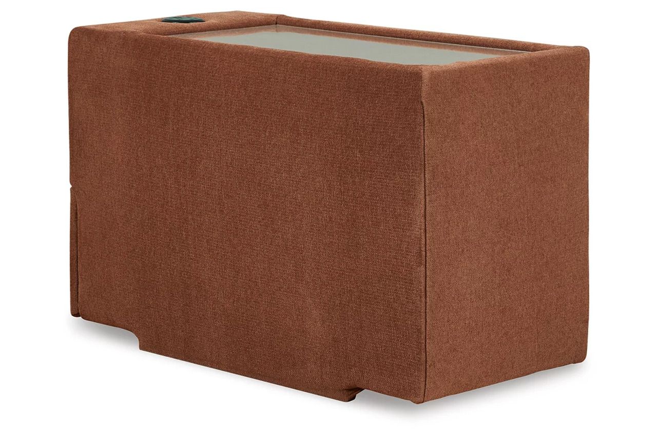 Modmax 3-Piece Sectional Loveseat With Audio System In Spice 92102S13