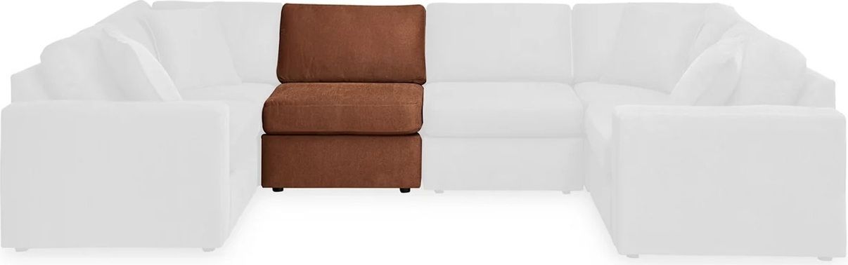 Modmax 8-Piece Sectional In Spice 92102S16