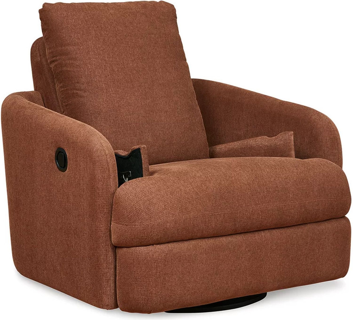 Modmax 6-Piece LAF Sectional with Audio Console In Spice 92102S24