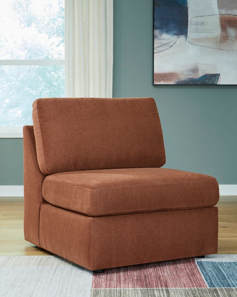 Modmax 4-Piece LAF Sectional with Chaise In Spice 92102S26