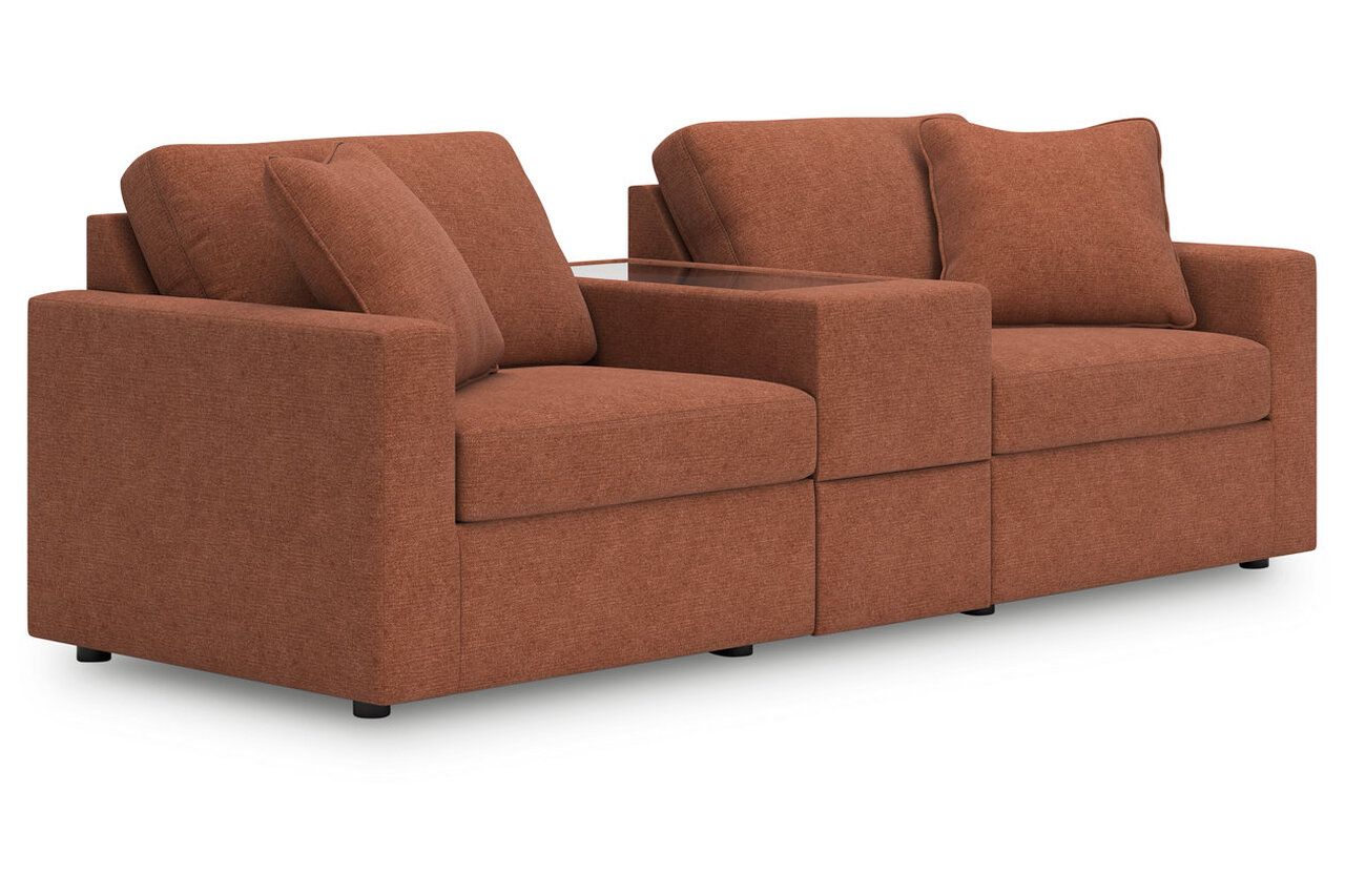 Modmax 3-Piece Sectional Sofa In Spice 92102S3