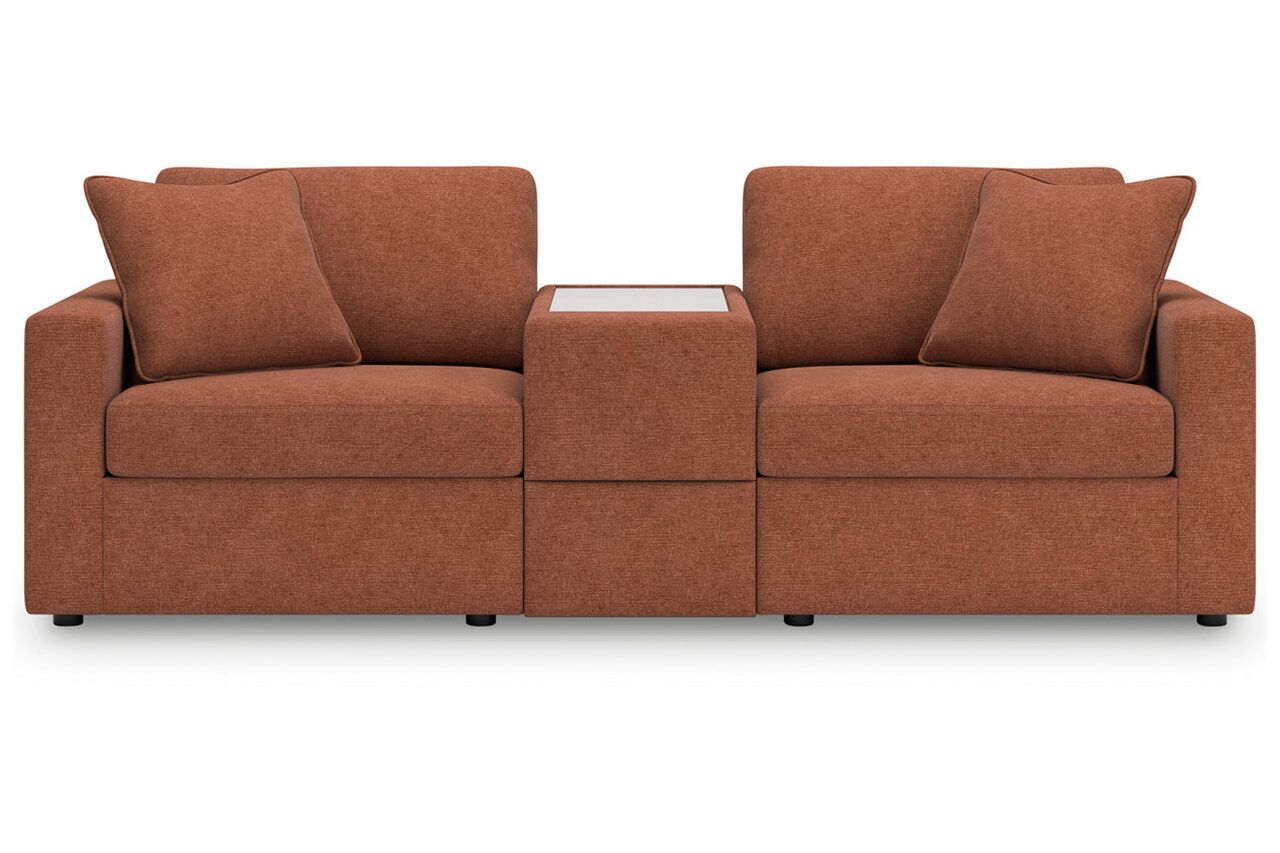 Modmax 3-Piece Sectional Sofa In Spice 92102S3
