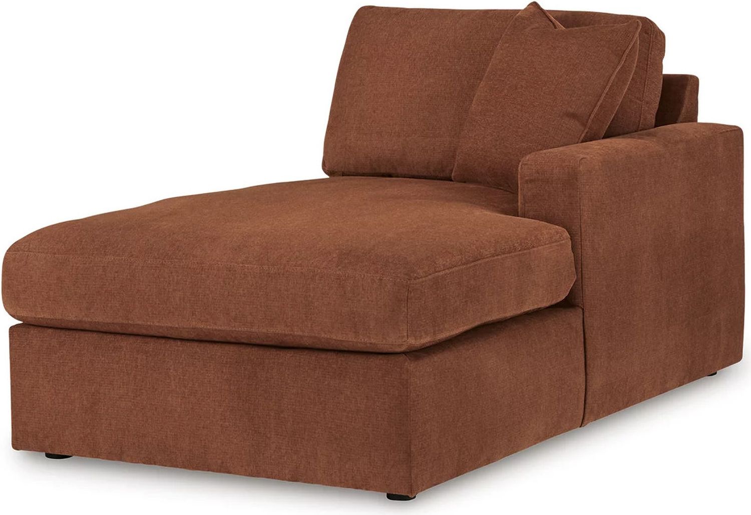 Modmax 4-Piece RAF Sectional with Audio Console In Spice 92102S37