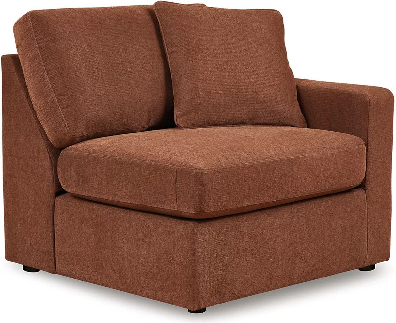 Modmax 4-Piece LAF Sectional with Audio Console In Spice 92102S38