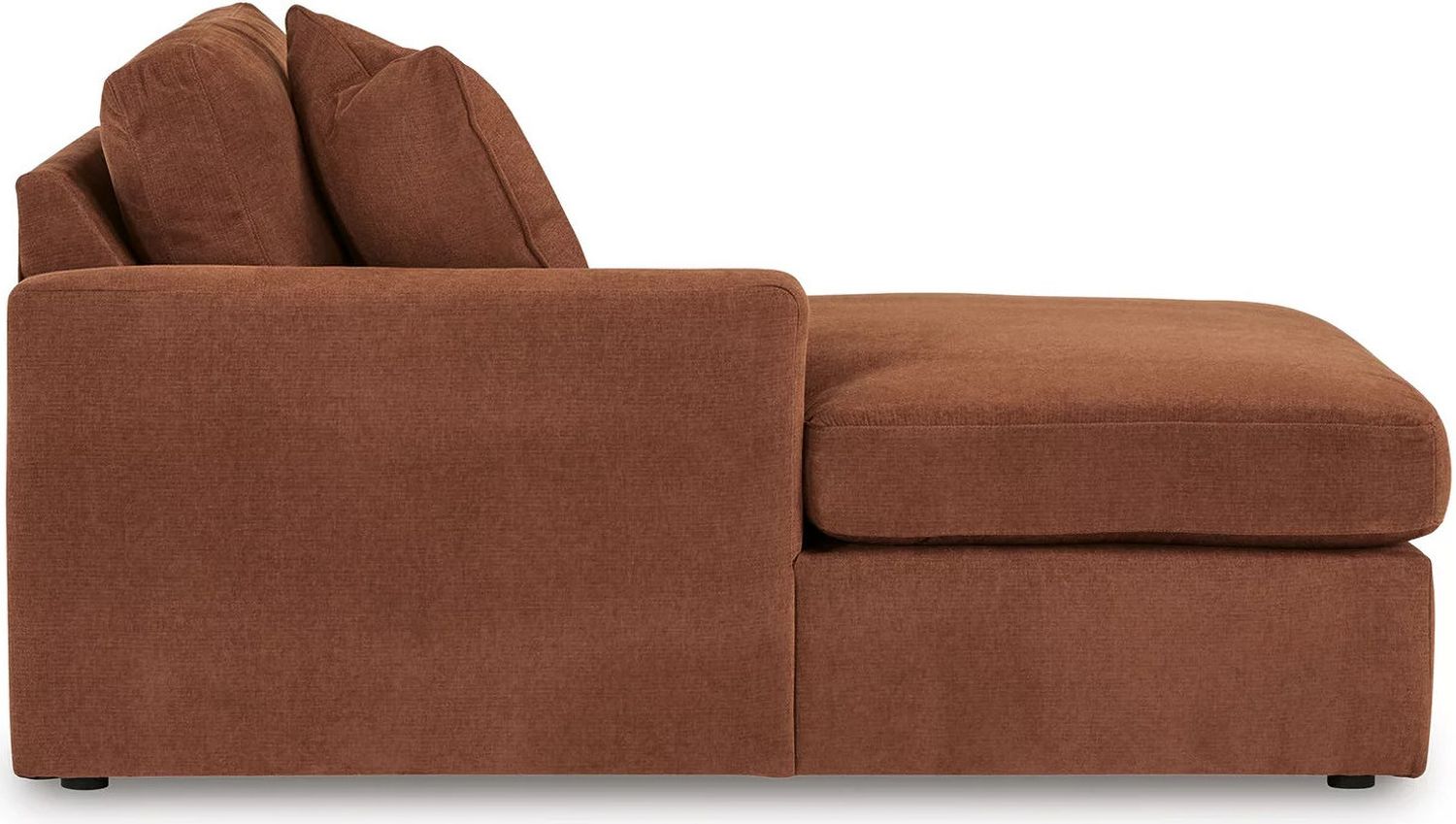 Modmax 5-Piece Double Chaise with Audio Consoles In Spice 92102S49