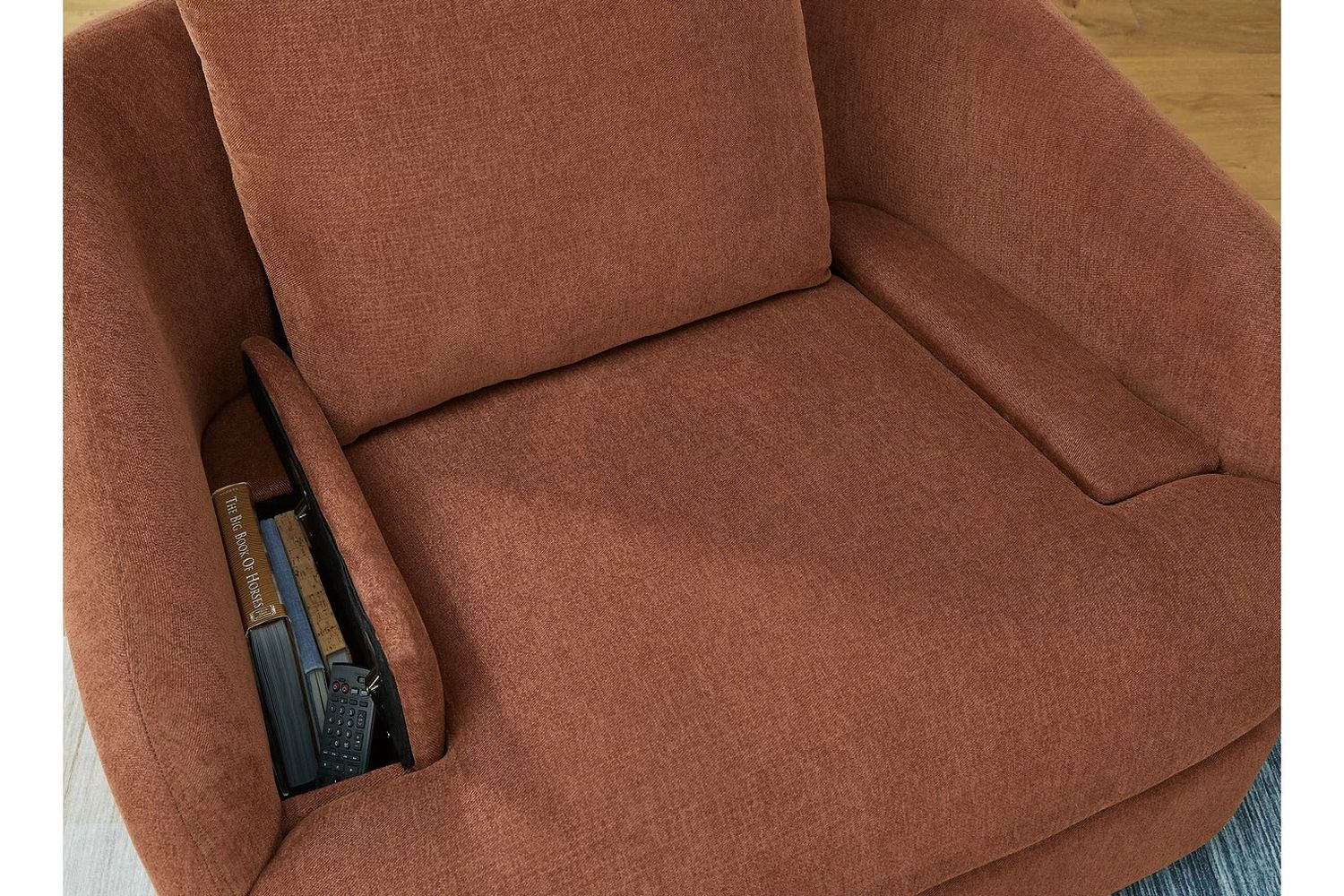 Modmax 5-Piece Double Chaise with Audio Consoles In Spice 92102S49