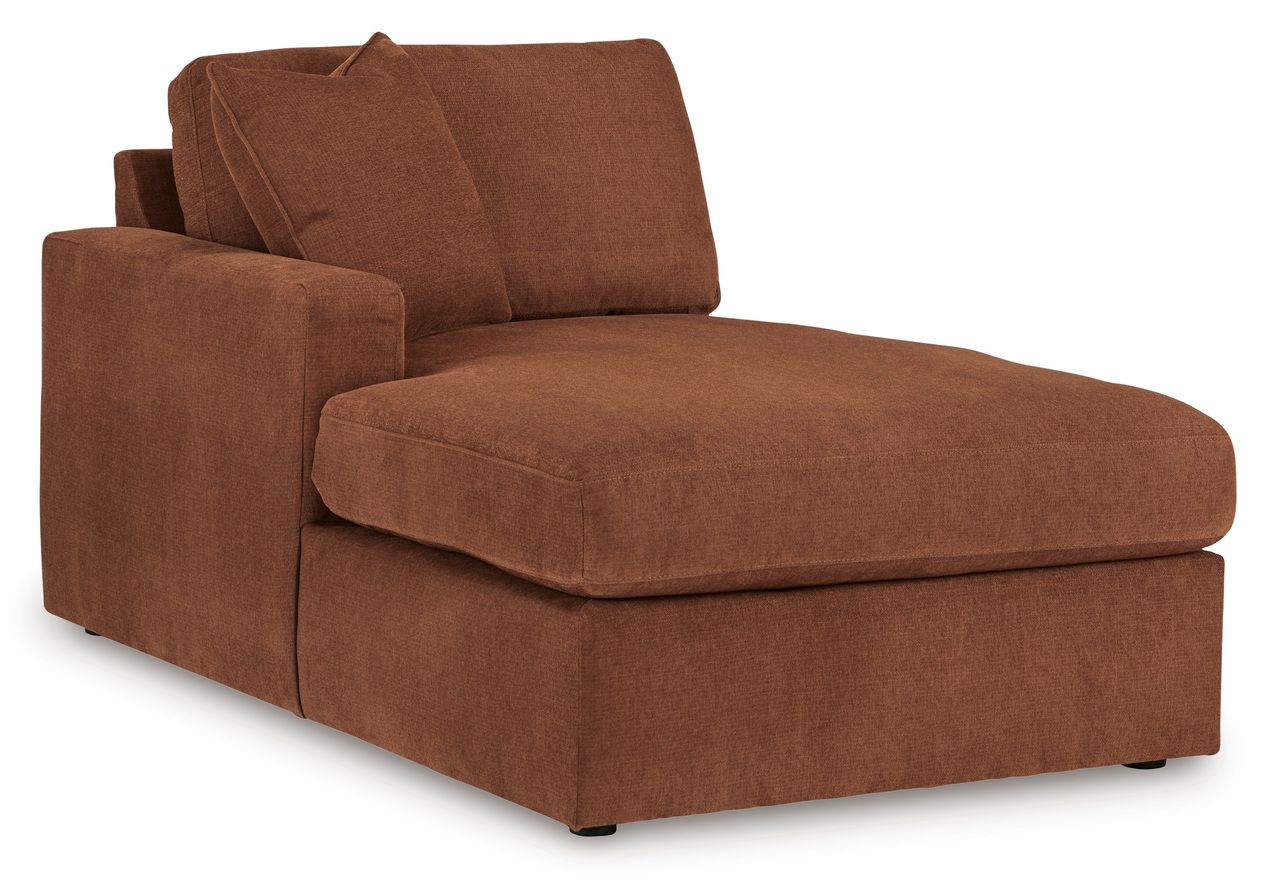 Modmax 6-Piece Sectional with Audio System and Chaise In Spice 92102S50
