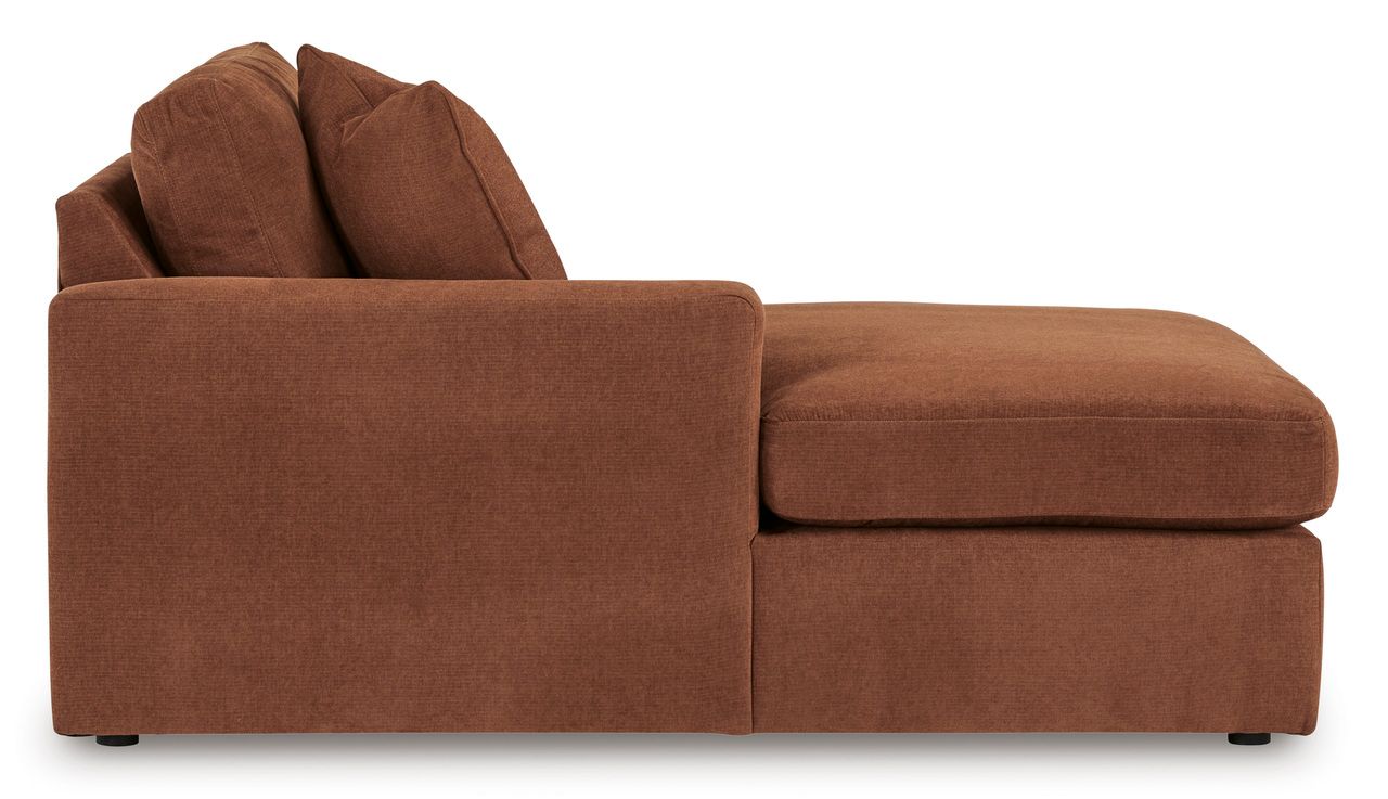 Modmax 6-Piece Sectional with Audio System and Chaise In Spice 92102S50