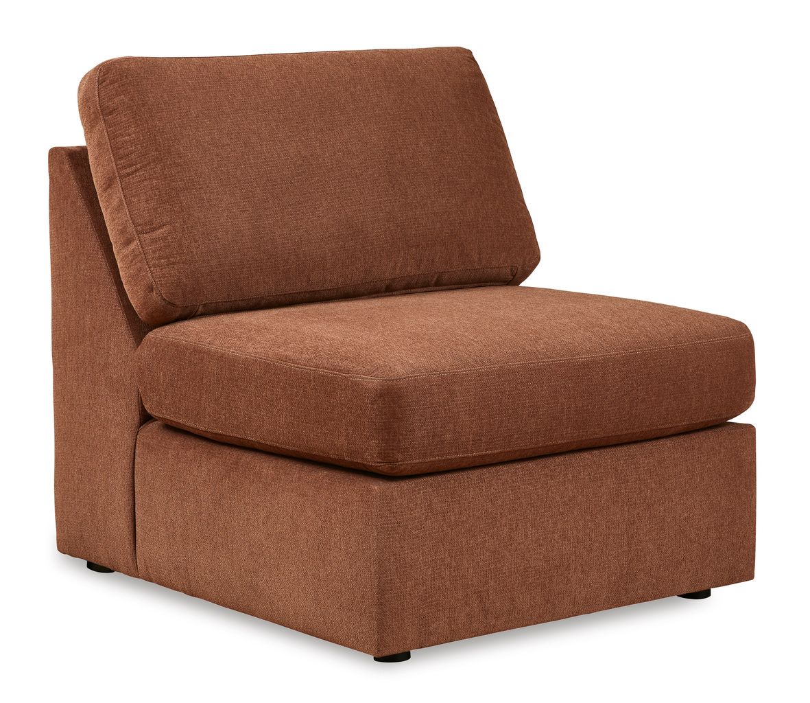 Modmax 7-Piece Balanced Sectional with Audio and Storage Consoles In Spice 92102S69