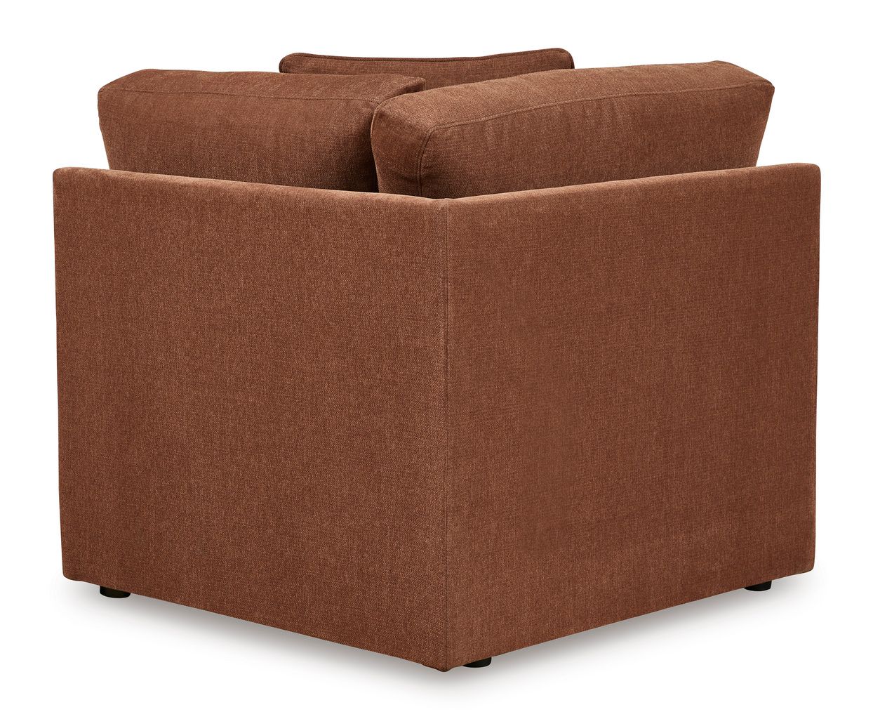 Modmax 7-Piece Balanced Sectional with Audio and Storage Consoles In Spice 92102S69