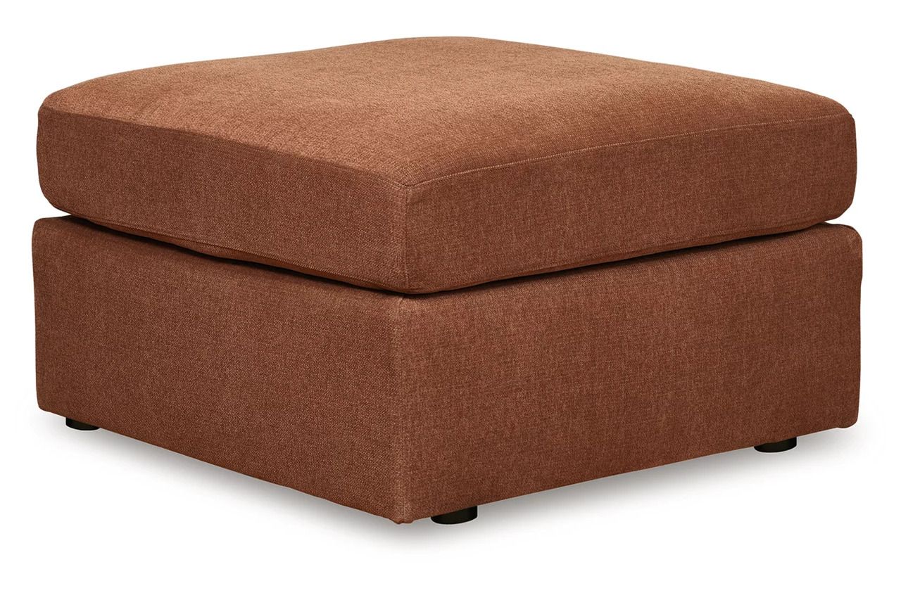 Modmax 7-Piece Balanced Sectional with Audio and Storage Consoles In Spice 92102S69