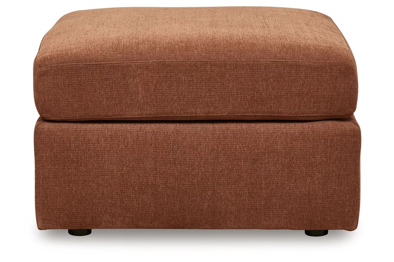 Modmax 7-Piece Balanced Sectional with Audio and Storage Consoles In Spice 92102S69
