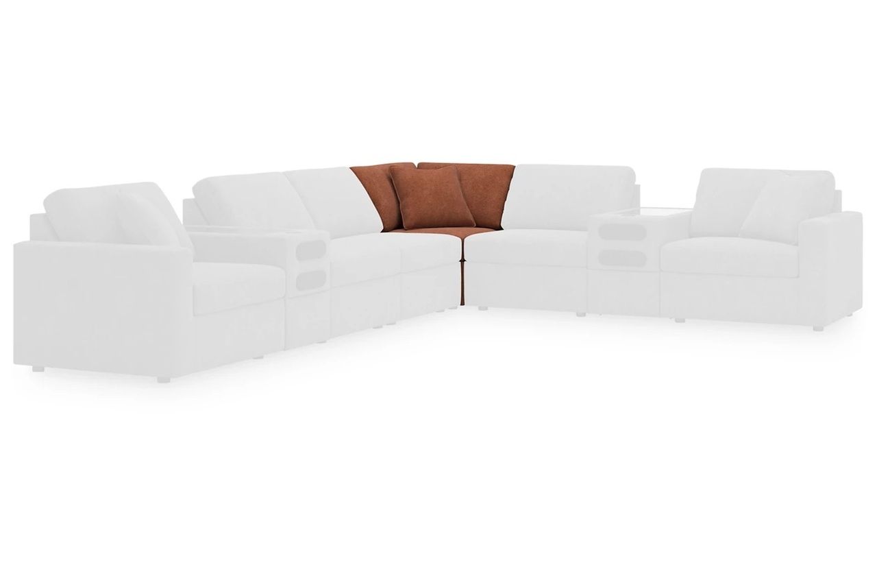 Modmax 4-Piece Sectional In Spice 92102S72