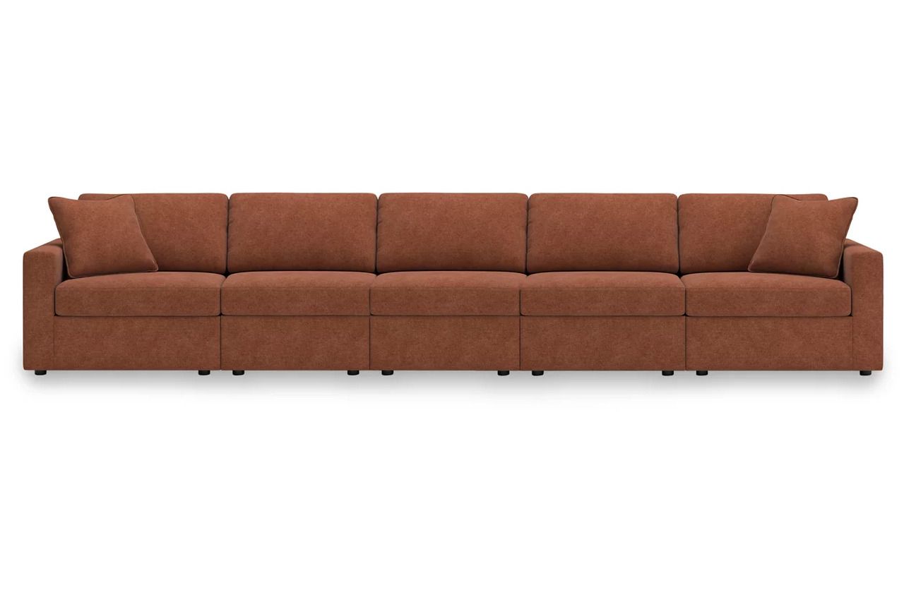 Modmax 5-Piece Sectional In Spice 92102S75