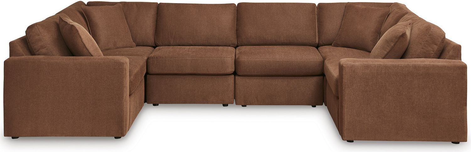 Modmax 6-Piece Sectional In Spice 92102S8