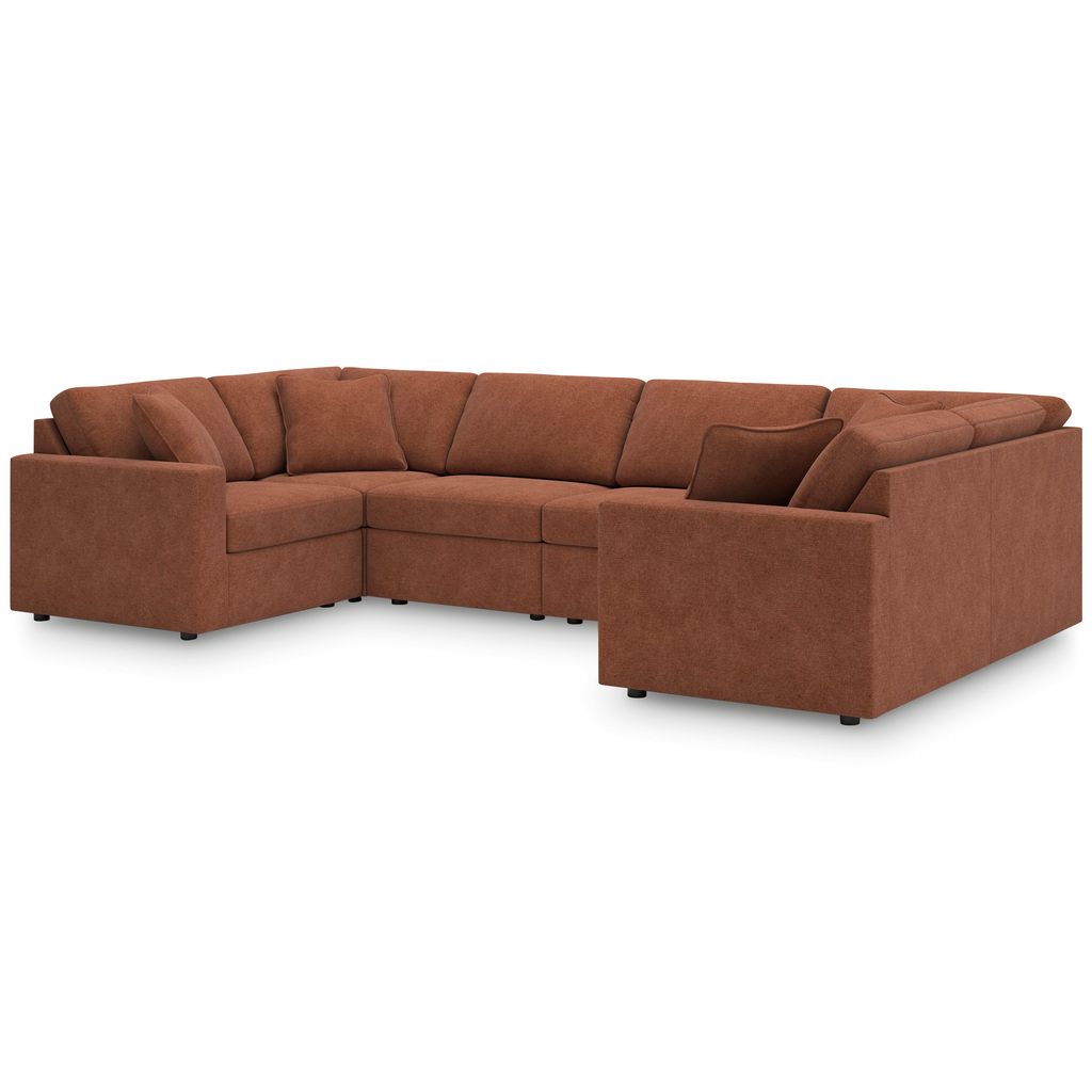 Modmax 6-Piece Sectional In Spice 92102S8