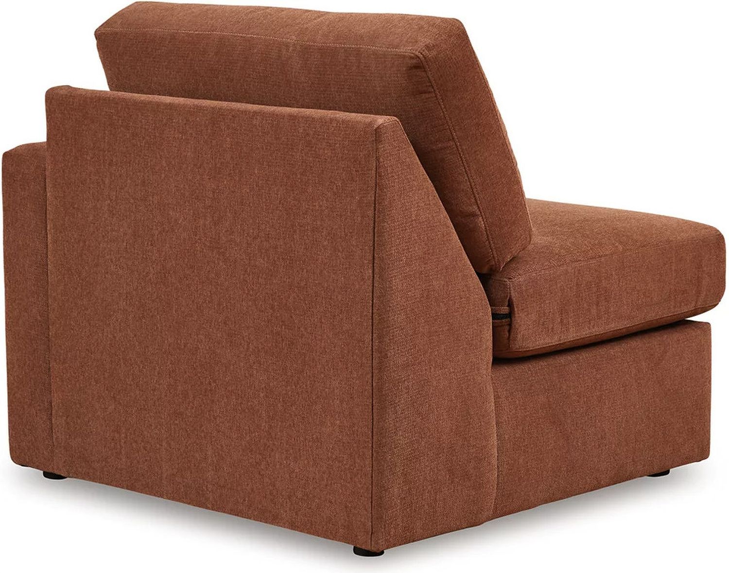Modmax 4-Piece Sectional and Ottoman In Spice 92102U11