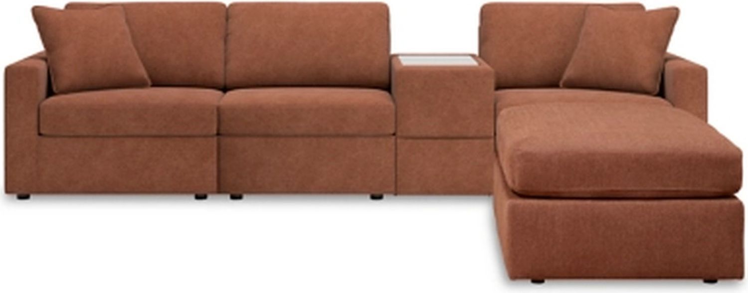 Modmax 5-Piece Sectional In Spice 92102U12