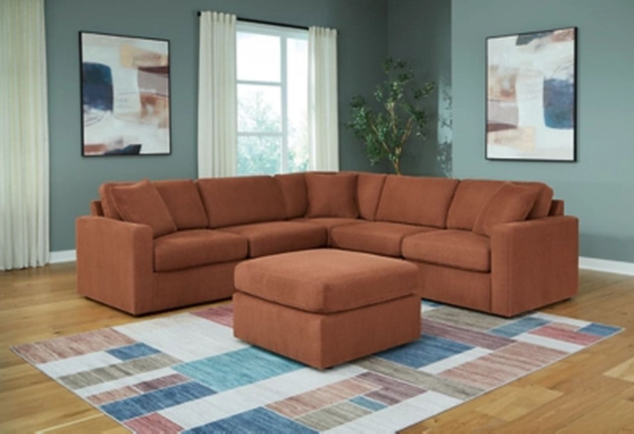 Modmax 6-Piece Sectional In Spice 92102U14