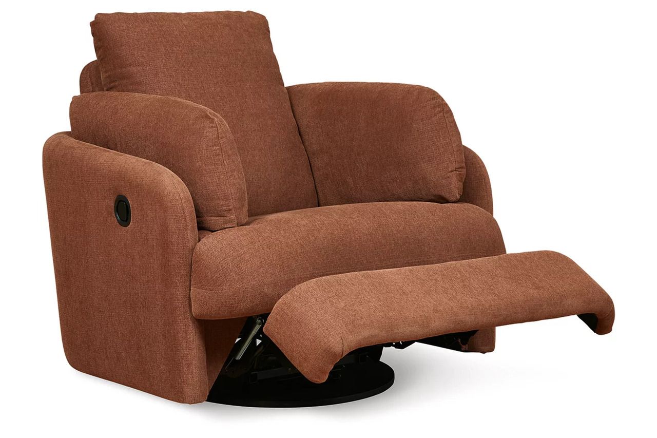 Modmax 6-Piece Sectional and Swivel Glider Recliner In Spice 92102U17