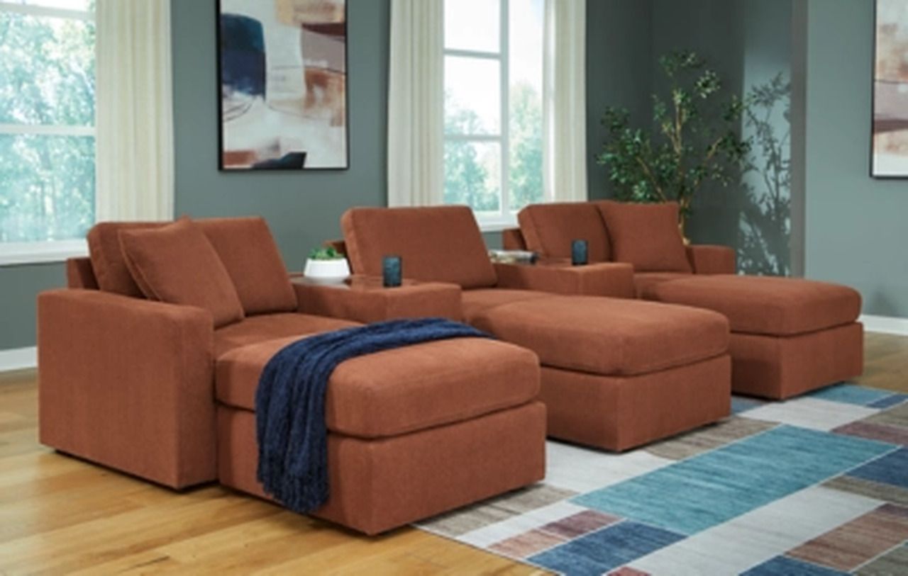Modmax 8-Piece Sectional In Spice 92102U19