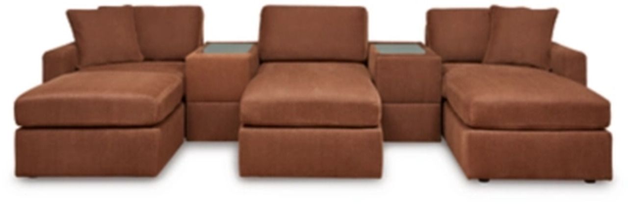 Modmax 8-Piece Sectional In Spice 92102U19