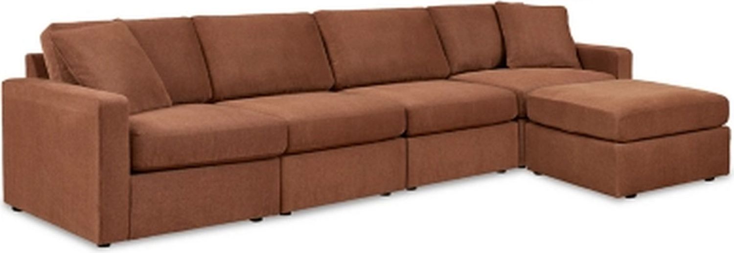 Modmax 5-Piece Sectional In Spice 92102U2