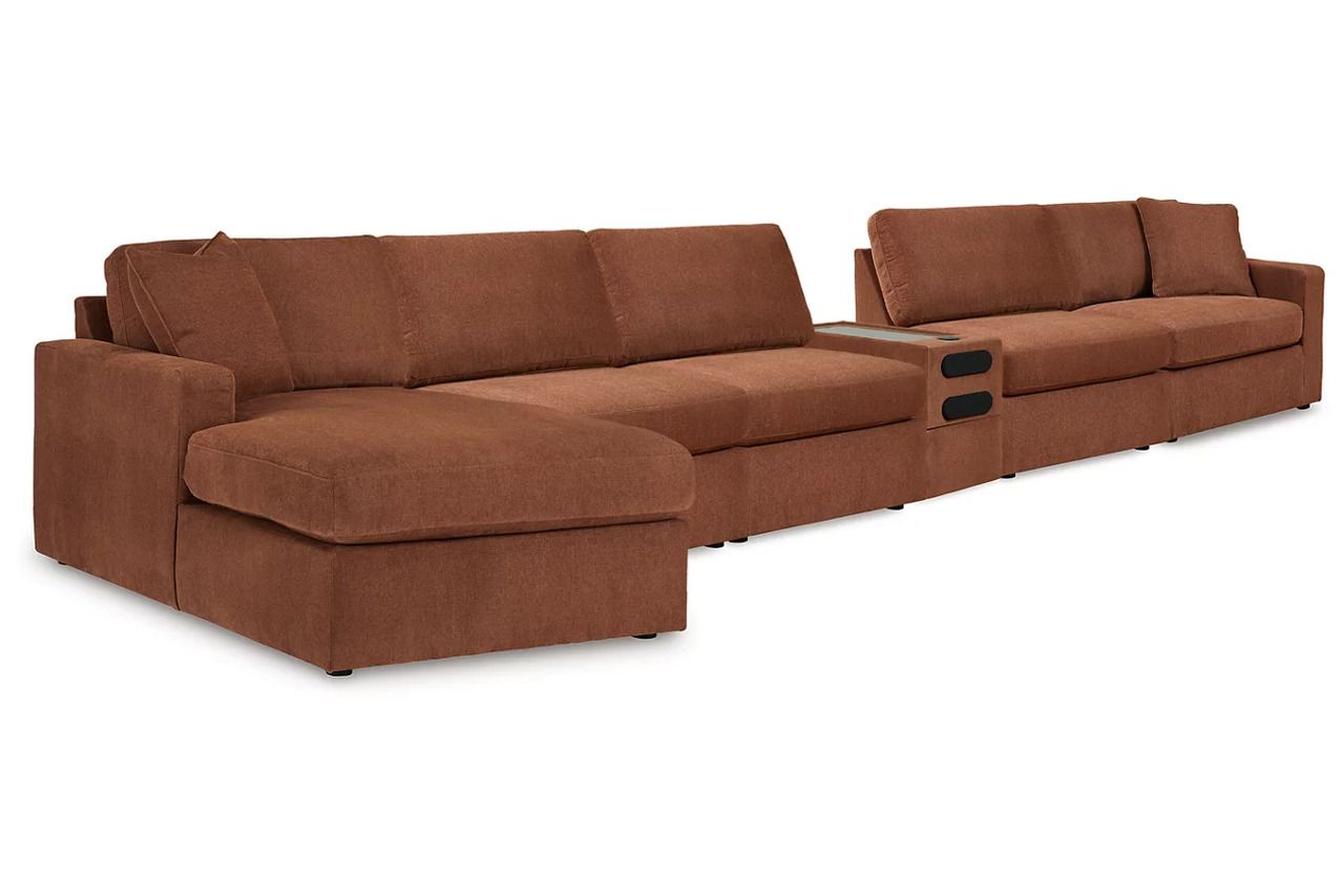 Modmax 6-Piece Sectional In Spice 92102U24