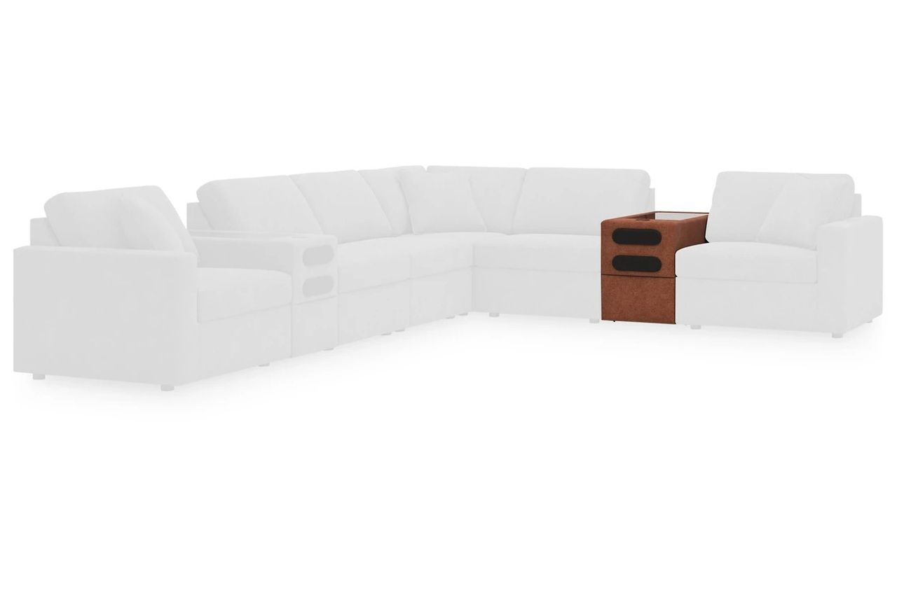 Modmax 6-Piece Sectional In Spice 92102U24