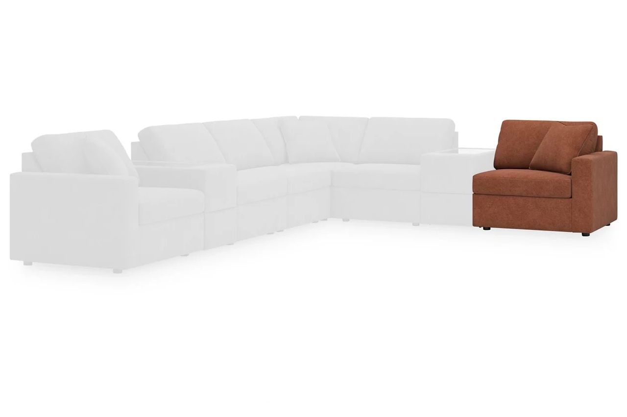 Modmax 6-Piece Sectional In Spice 92102U24