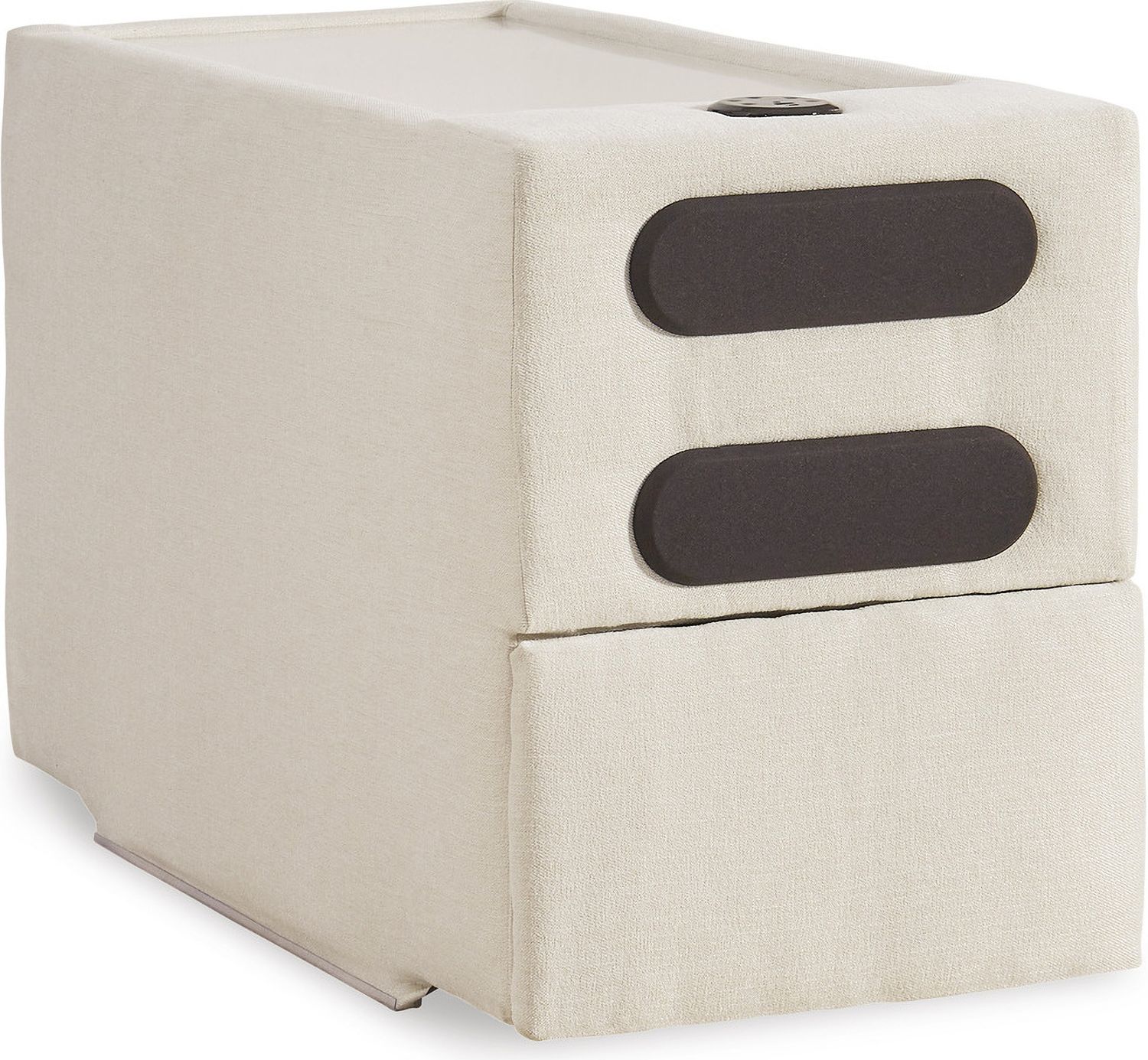 Modmax 6-Piece Audio Console With Storage Sectional In Oyster 92103S14