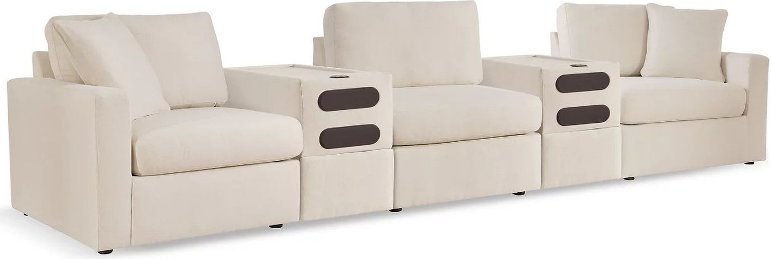 Modmax 5-Piece Sectional With Console In Oyster 92103S15