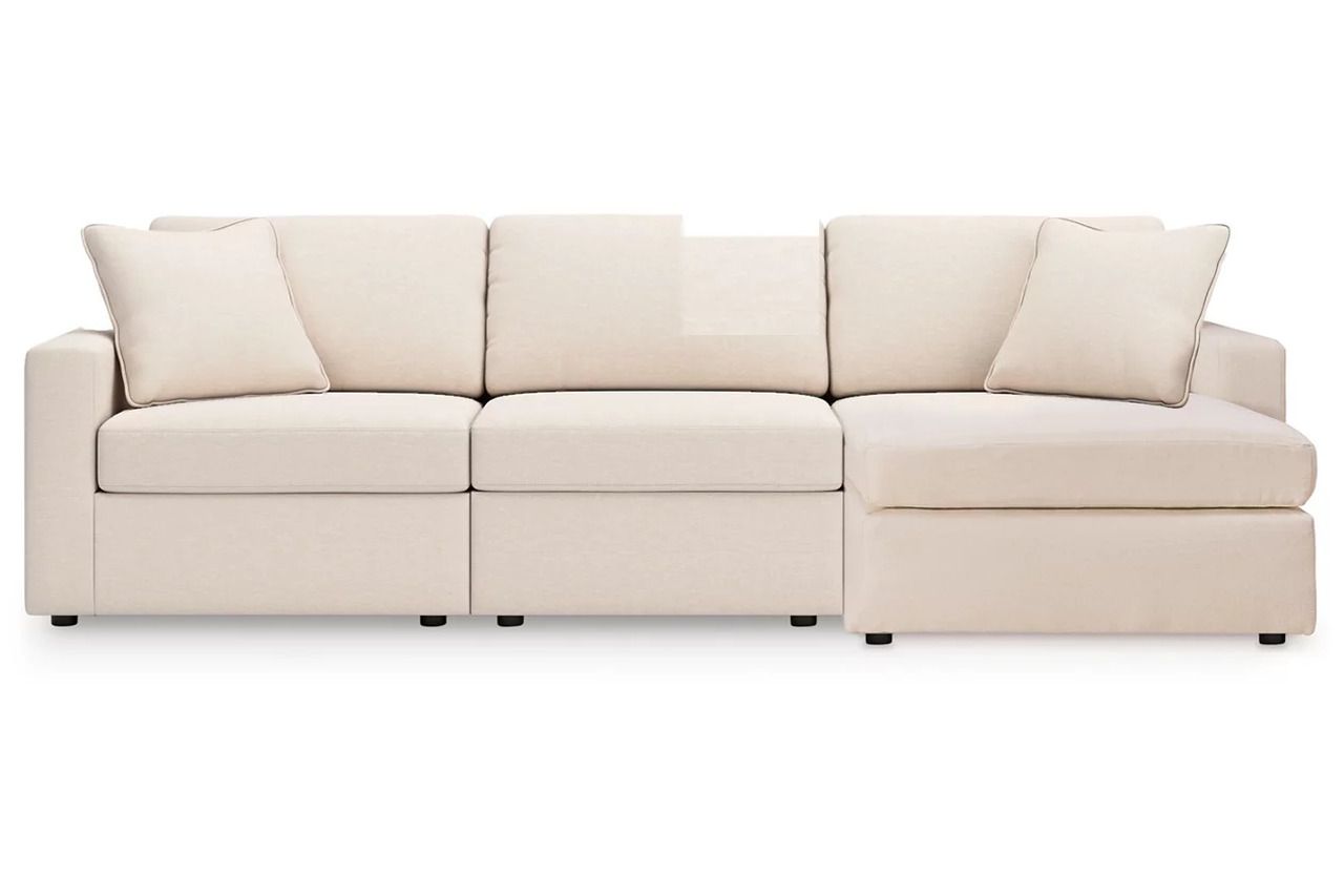 Modmax 3-Piece Sectional with Chaise In Oyster 92103S18