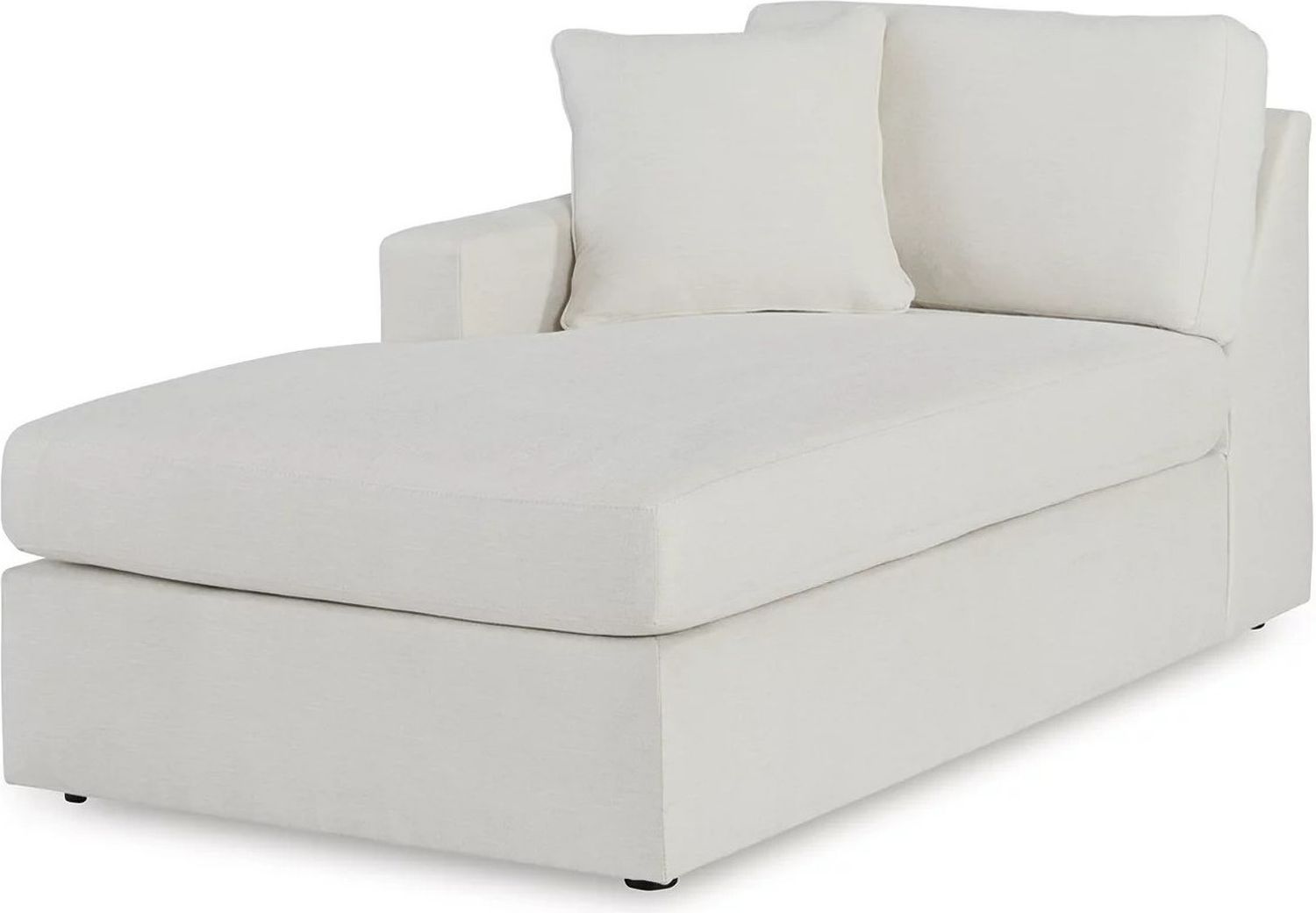 Modmax 4-Piece LAF Sectional with Audio Console In Oyster 92103S38